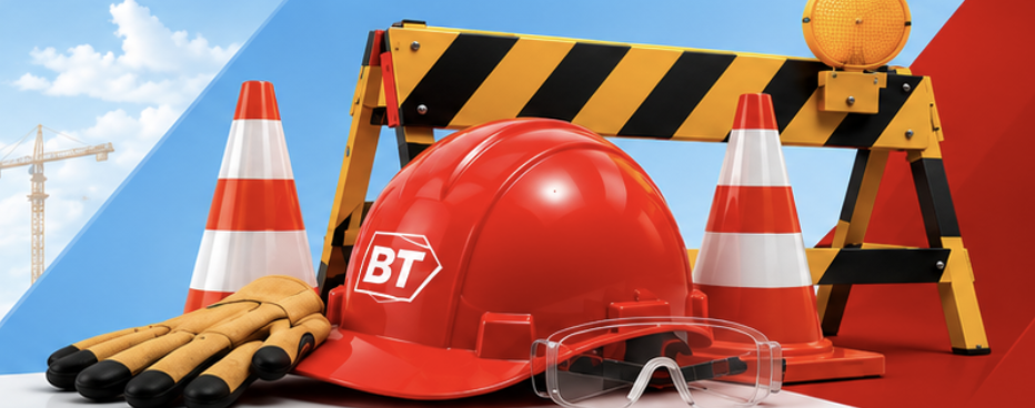 Alat safety, perlengkapan proyek dan kebutuhan teknik dari UD. Baja Teknik